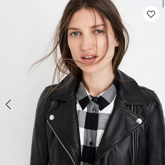 Madewell Ultimate Leather Motorcycle Jacket - Picture 3 of 11